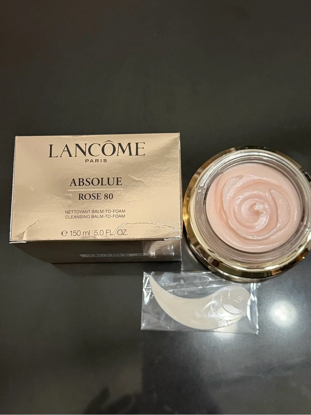 Lancôme Absolue Rose 80 Cleansing Balm to Foam